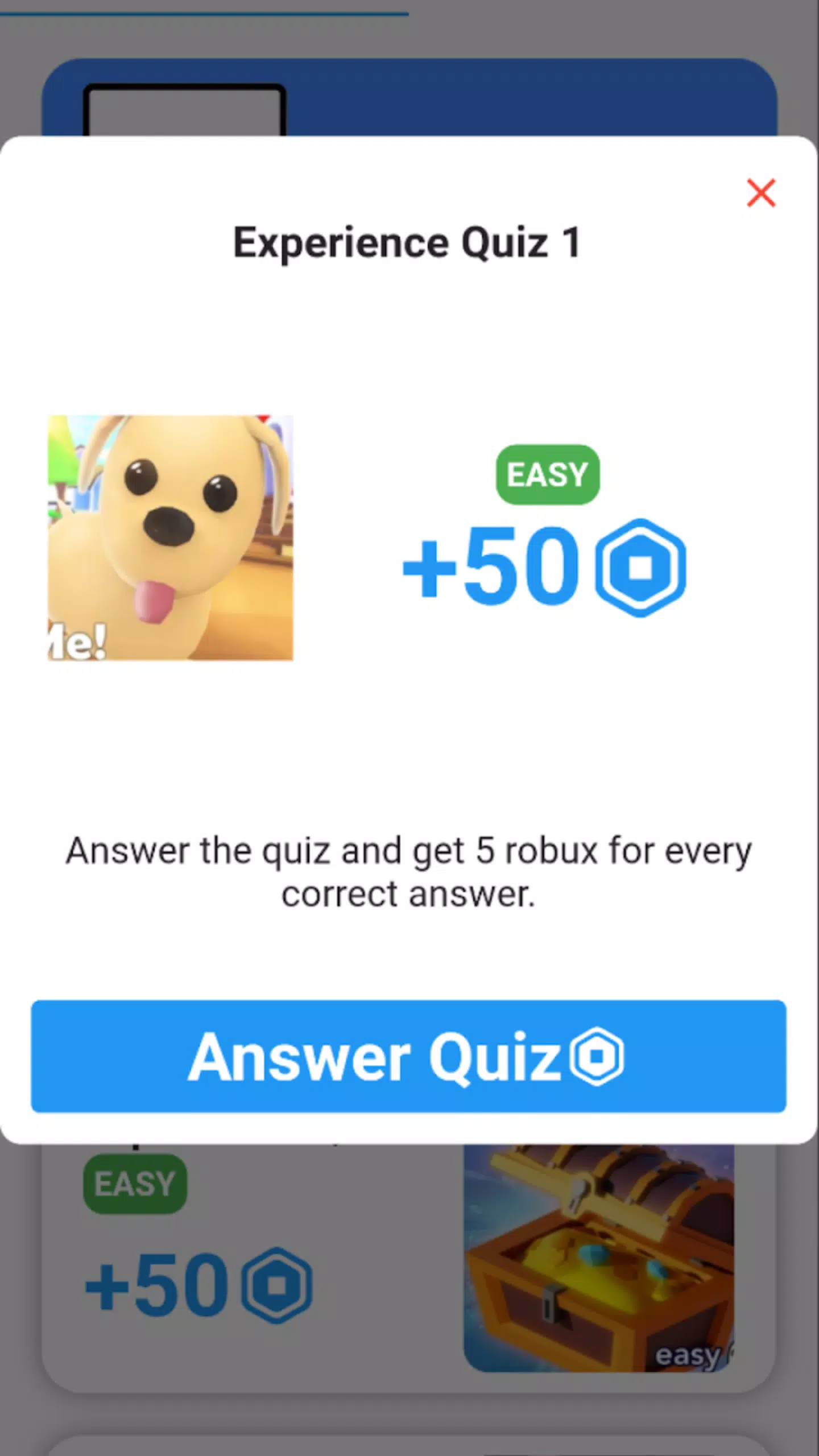 The Ultimate Quiz for Robux