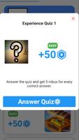 Robux Reward Quiz اسکرین شاٹ 3