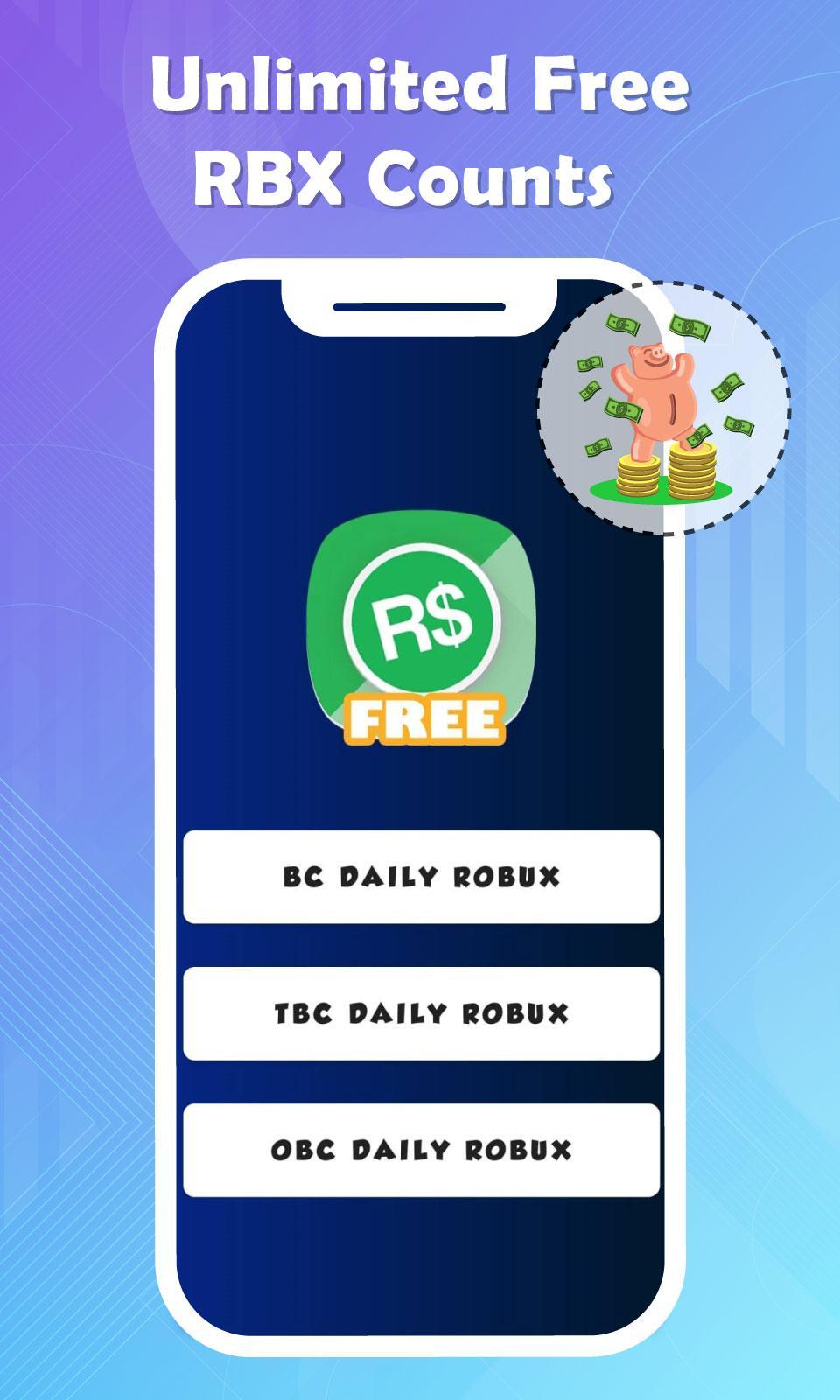 Free Robux Counter For Android Apk Download - bc daily robux