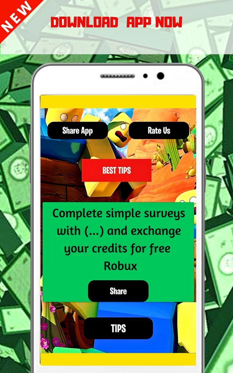 Tips To Get Free Robux Get Robux For Free Now For Android