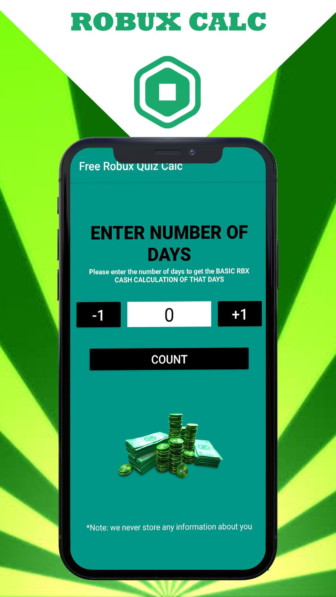 Robux Calc Spin Free Robux Machine For Android Apk Download - robux machine