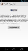 Football Dictionary capture d'écran 3