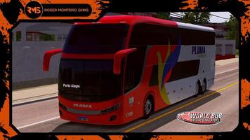 Skins World Bus Driving  Simulator capture d'écran 3