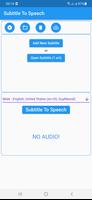 Subtitle To Speech 海報
