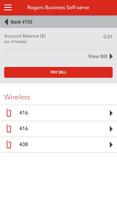 Rogers Business Self-Serve captura de pantalla 2