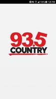 COUNTRY 93.5 Kingston Affiche