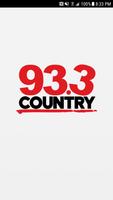 COUNTRY 93.3 Fort McMurray Affiche