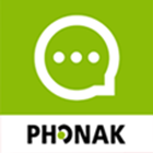 Phonak myCall-to-Text phone tr icono