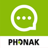 Phonak myCall-to-Text phone tr ícone