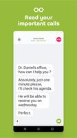 Phonak myCall-to-Text phone tr الملصق