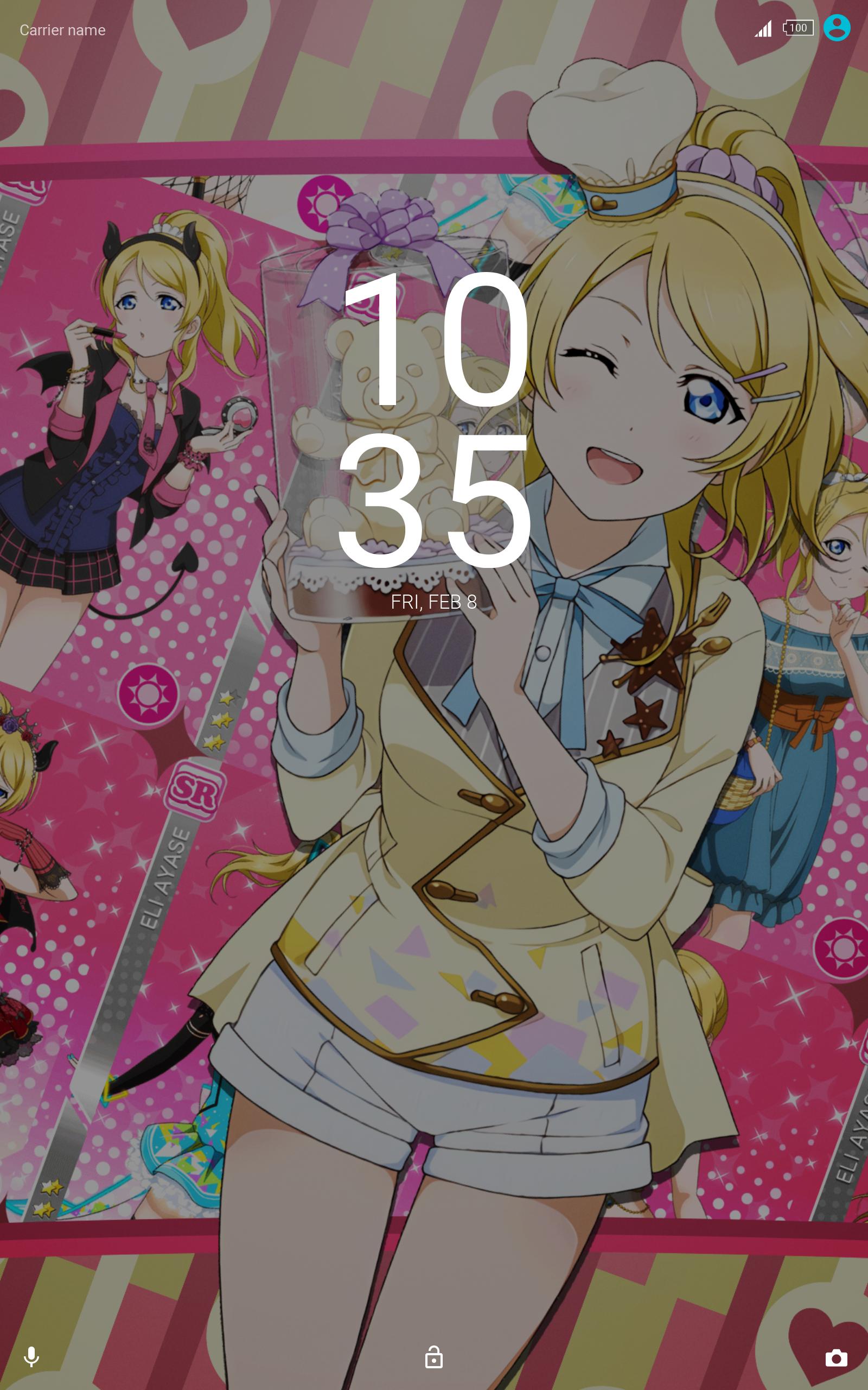Android 用の Ll Valentine S Eli Fan Theme For Xperia Apk をダウンロード