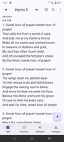 UBM English Hymns الملصق