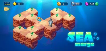 Sea Merge: マージ魚、水族館ゲーム