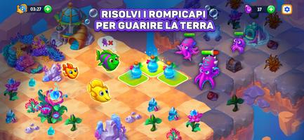 2 Schermata Sea Merge: Gioco dei Pesci