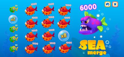 Sea Merge: Fish & Merging Game poster