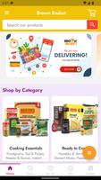 Brown Basket Online Poster