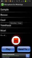 Microphone for Chat & What'sUp تصوير الشاشة 1