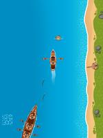 Kiwi Chivy – Boat Pursuit Game स्क्रीनशॉट 1