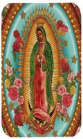 Virgen De Guadalupe Rosas โปสเตอร์