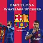 Barcelona Stickers For WhatsApp icône