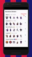 Barcelona Stickers For WhatsApp 포스터