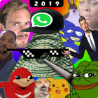 Meme Adesivos para WhatsApp ícone