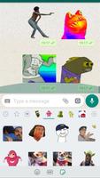 WhatsApp的Meme Stickers 截图 2