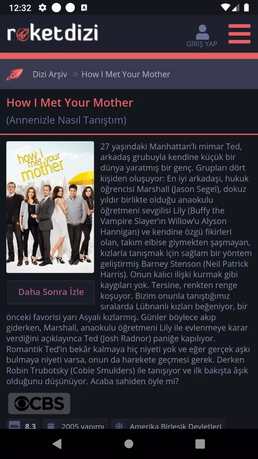 mobilbahis Roket Dizi