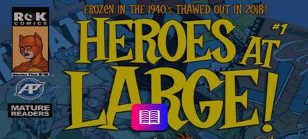 Heroes At Large Issue 1 poster