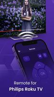 Remote for Philips Roku TV Affiche