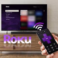TV Remote Control for Roku TVs Affiche