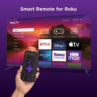 TV Remote Control for Roku Affiche