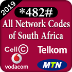 All Importan codes of South Africa network Sim icône