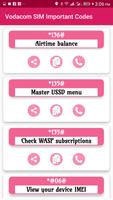 All Importan codes of South Africa network Sim capture d'écran 2