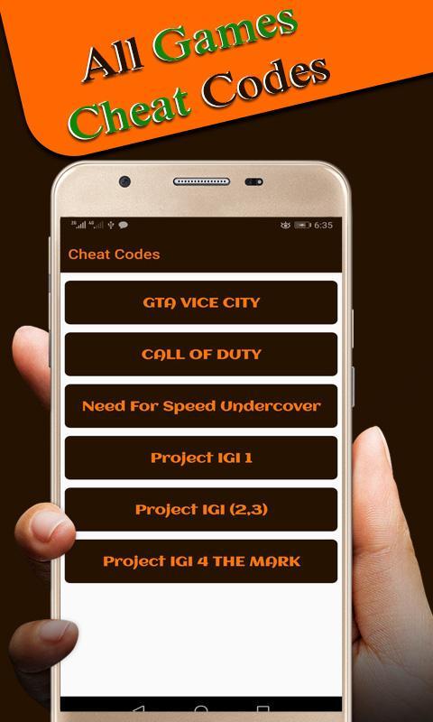 All Games Cheat Codes For Android Apk Download