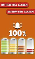 Alarme de batterie complète et alarme de batterie Affiche