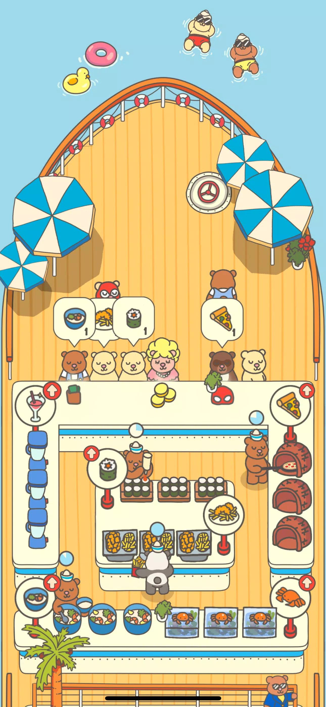 Panda Idle Food Tycoon