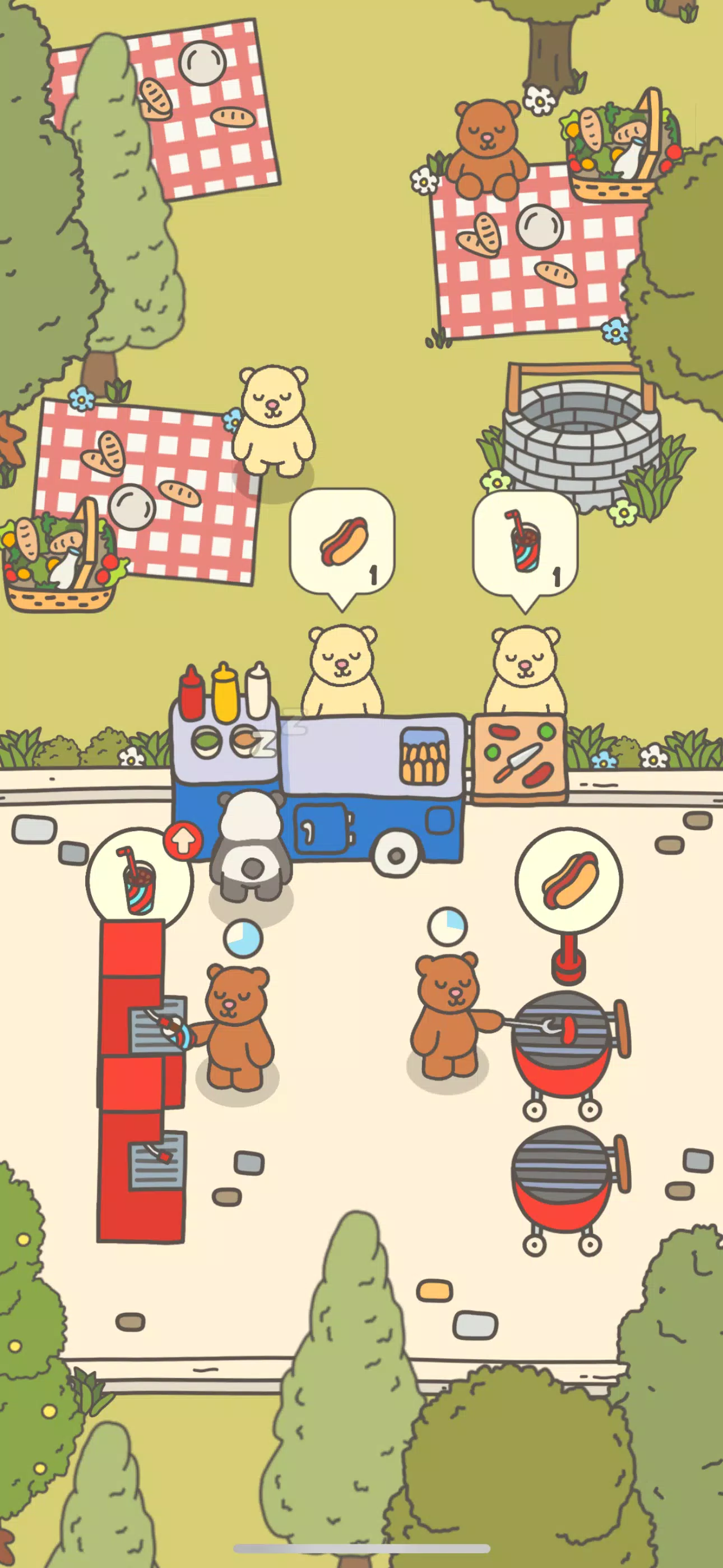 Panda Idle Food Tycoon