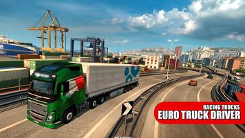 Euro American Truck Driver  Simulator 2019 Affiche