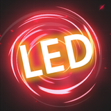 Señal de LED Plus icono