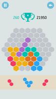 Hexa Block Puzzle Affiche