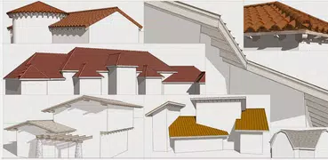 Дизайн эскизов крыши