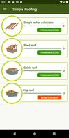 Simple roofing calculator ポスター