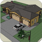 Roof Sketchup Design أيقونة
