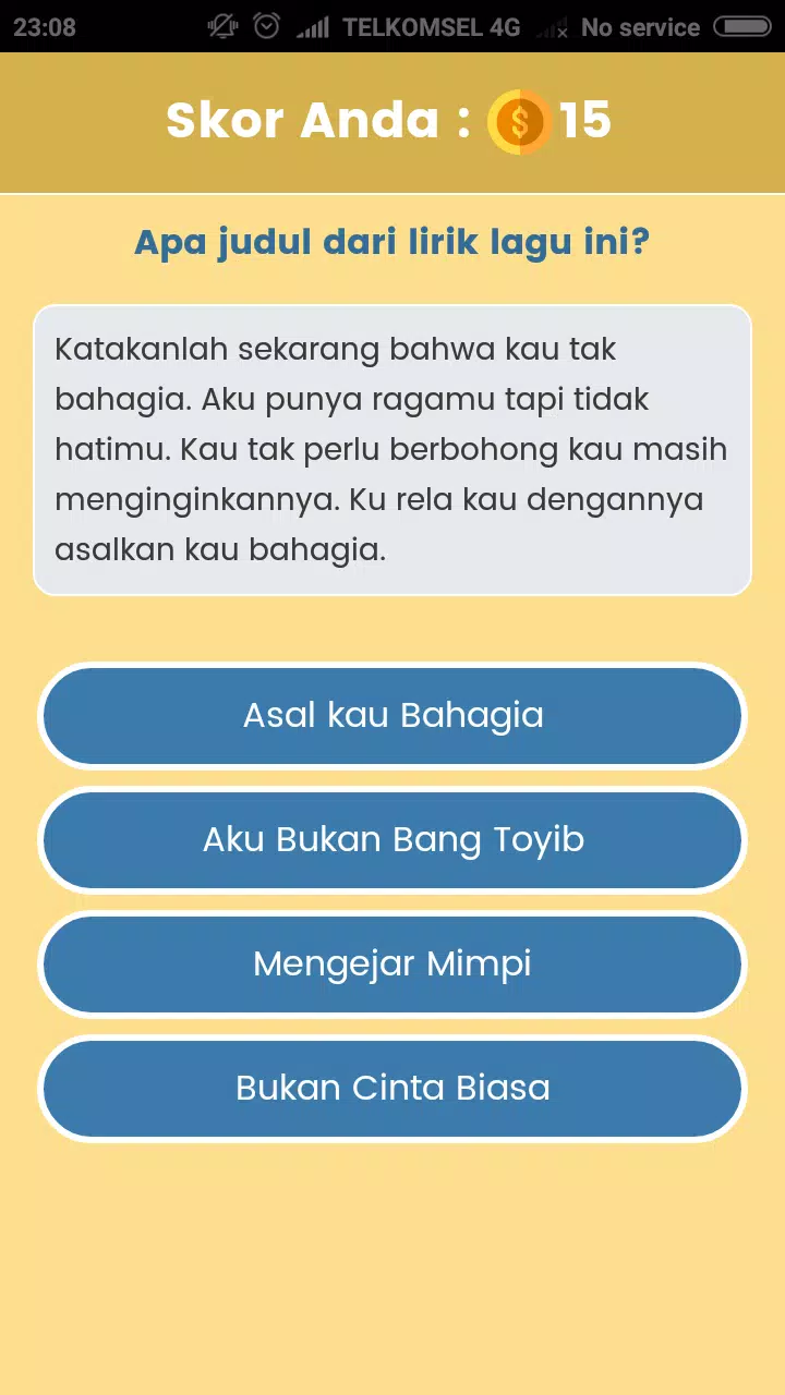 Tebak Lagu Game Game Tebak Lagu - Sekilas Lyric for Android - APK Download