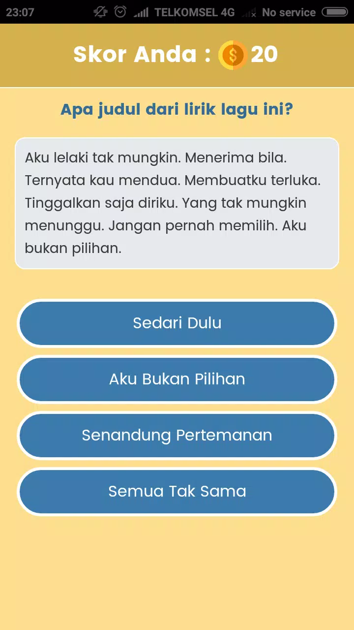 Permainan Tebak Lagu Game Tebak Lagu - Sekilas Lyric for Android - APK Download