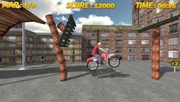 велосипед гонка 3D: трюк скриншот 2