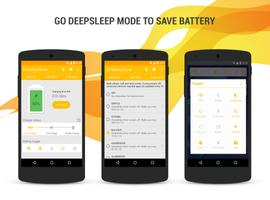 Deep Sleep Battery Saver الملصق