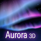 Aurora 3D free Live Wallpaper icône