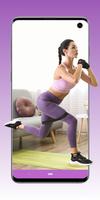 Poster Esercizi Brucia Glutei Donne